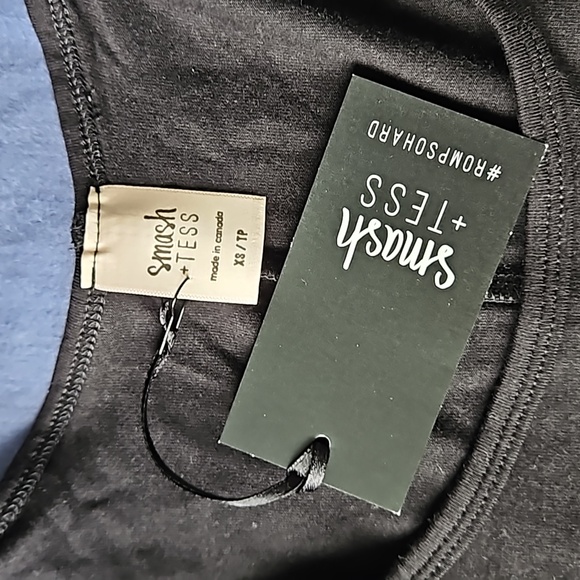 Smash + Tess Sweetheart Romper Black XS - Picture 3 of 9